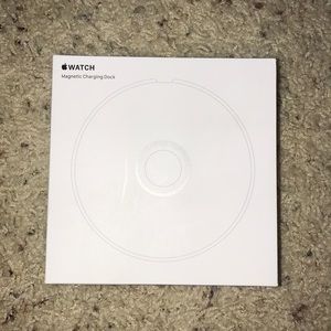 Magnetic charging dock for apple watch